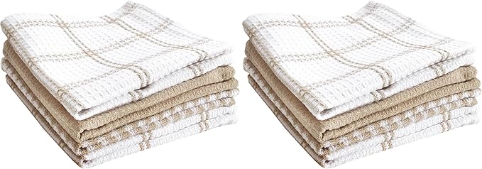 T-Fal Premium Waffle Dish Cloths: Highly Absorbent, Super Soft Long Lasting