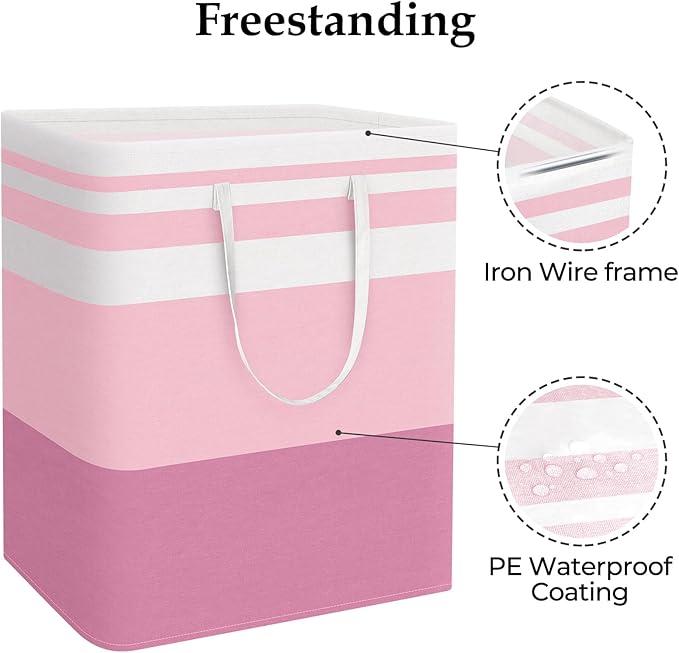 StorageRight Large Collapsible Laundry Basket Hamper