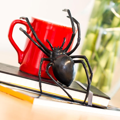Safari Ltd. Black Widow Spider Figurine - Realistic 6.5" Arachnid Figure - Educational Toy for Boys, Girls, and Kids Ages 3+