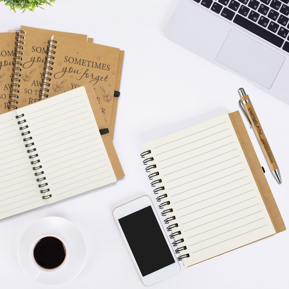 Yeaqee 100 Pcs Inspirational Gifts Set Include 50 Spiral Notebooks 50 Pens May You Be Proud of The Work You Do Motivational Thanks Gifts for Coworker Teachers Back to School(Motivational Style)