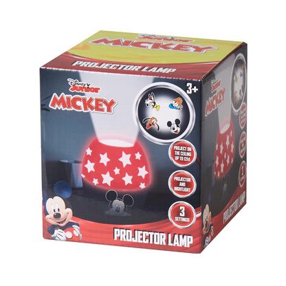 Disney Mickey Mouse Kids Lamp & Nightlight – Scene Projector with Soft Glow – Fun Bedroom Décor for Toddlers & Children – Battery Operated