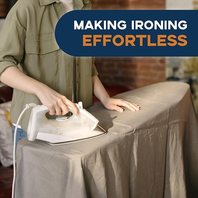 Ironing Board Full Size, RAINHOL 54"x13" Heavy Duty Compact Ironing Board