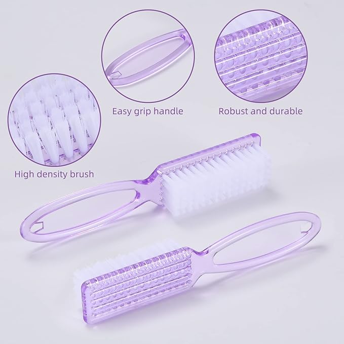 Yebeauty Nail Brush Fingernail Cleaner, 4 Pack Hand Scrub Cleaning Brush