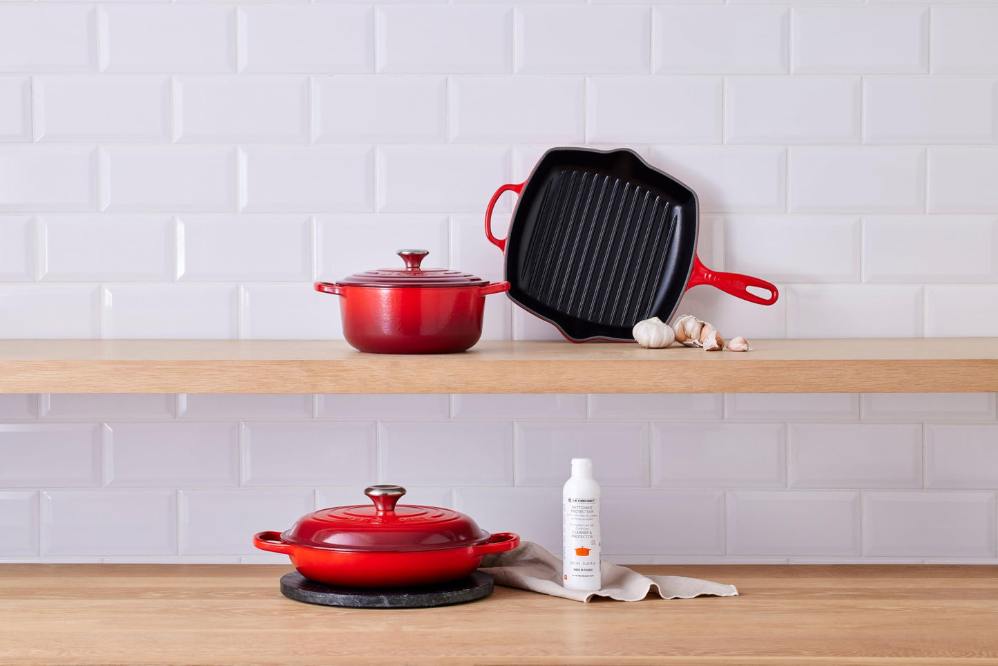 Le Creuset ecological cleaner and protector for enamelled cast iron cooking utensils, 250 ml, 71039