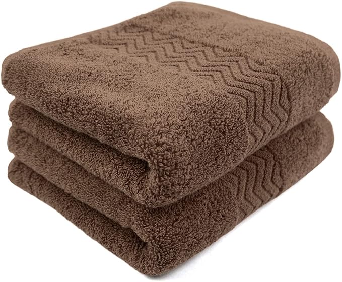 Cleanbear Bathroom Hand Towels, 100% Cotton Face Towels, 13 x 28 Inches