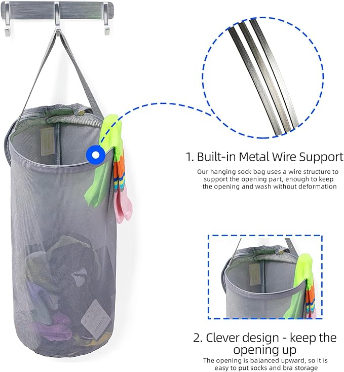 Large Capacity Sock Laundry Bag