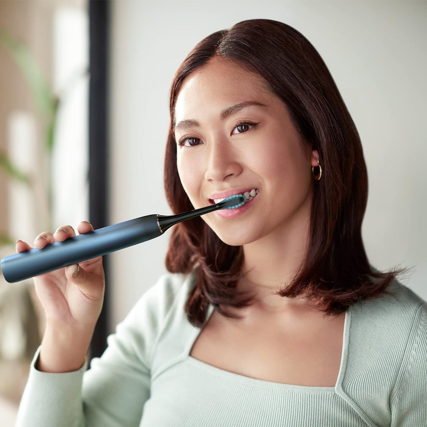 Philips Sonicare DiamondClean 9000 Series Power Electric Toothbrush Special Edition - Sonic Brush, Dark Blue, 1 X C3 Premium Plaque Control Brush Head (Model HX9911/88)