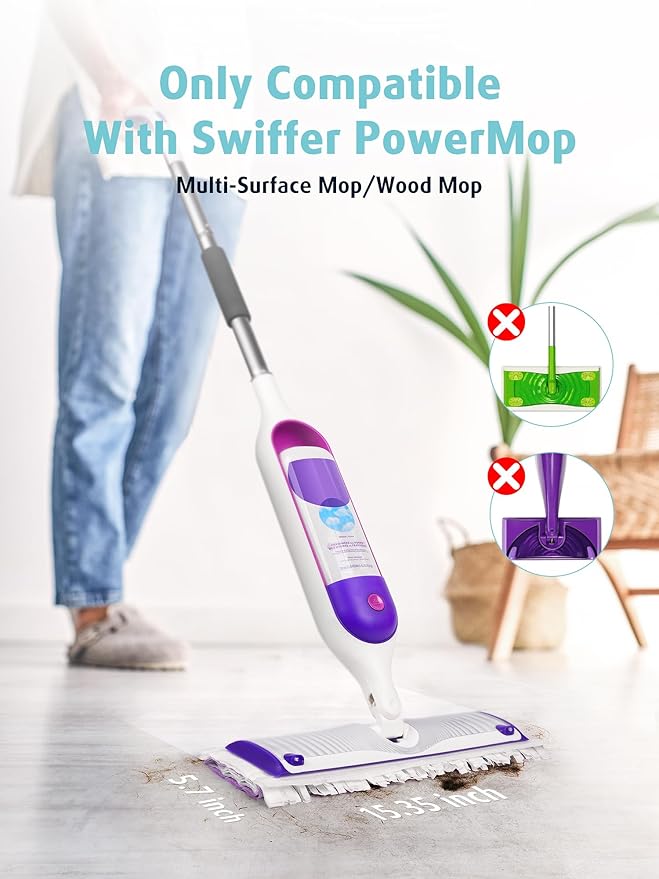 AIR U+ 48 Pack Disposable Power Mop Pads Refills