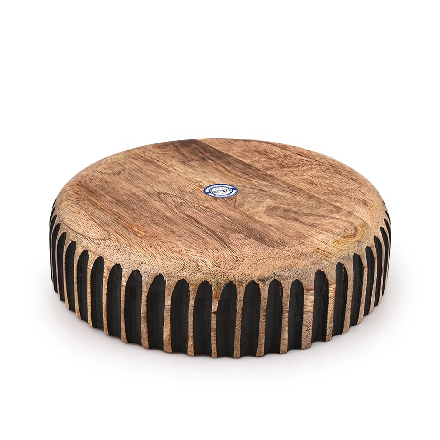 Mahasu Decorative Bowl MANGO WOOD Decorative Bowls for Home Decor - Organic Modern Home Decor Bowl Key Bowl, Candy Bowl, Smudge Bowl (10" X 10" X 2.5'')
