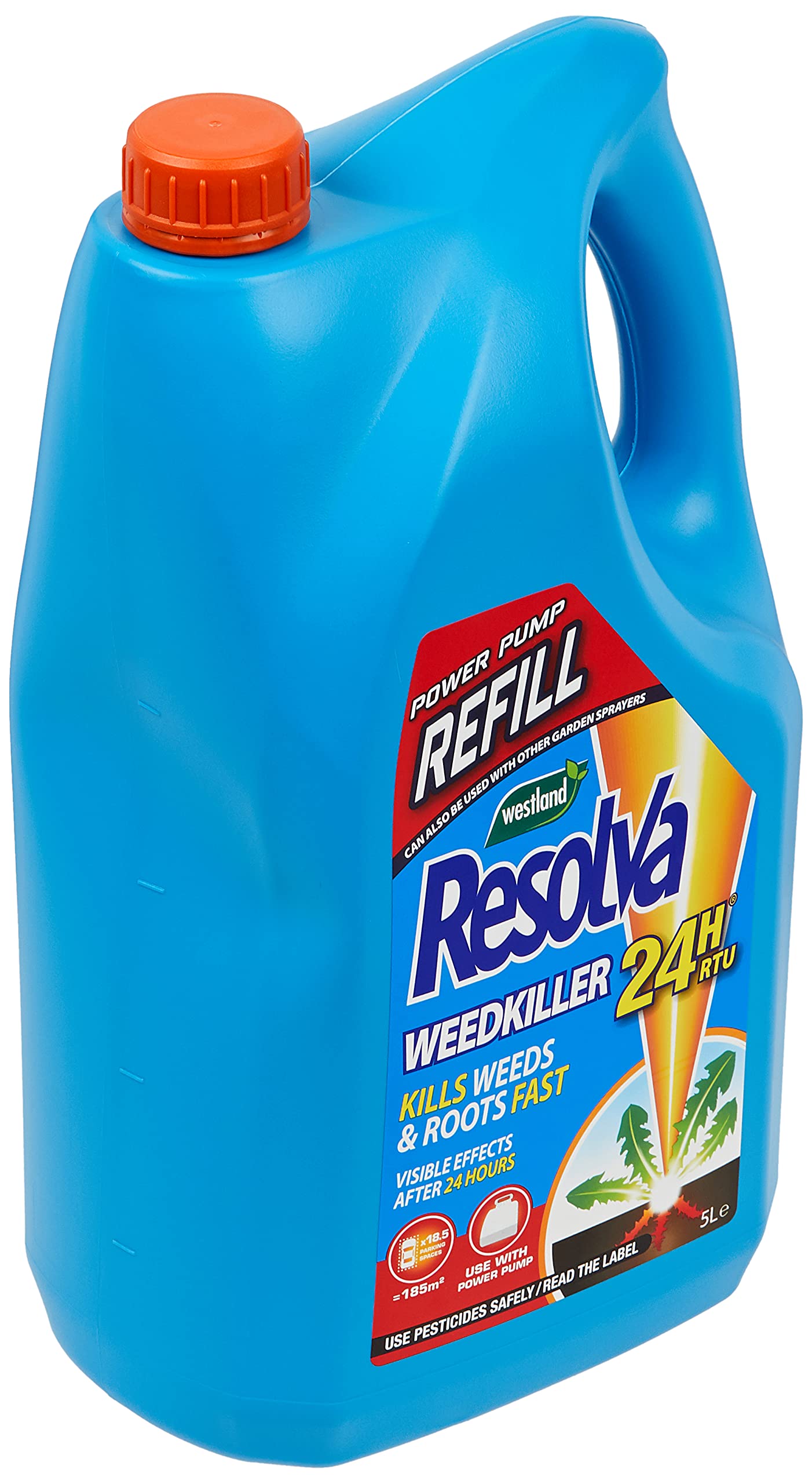 Resolva 24H Ready To Use Power Pump Weed Killer Refill, 5 Litre