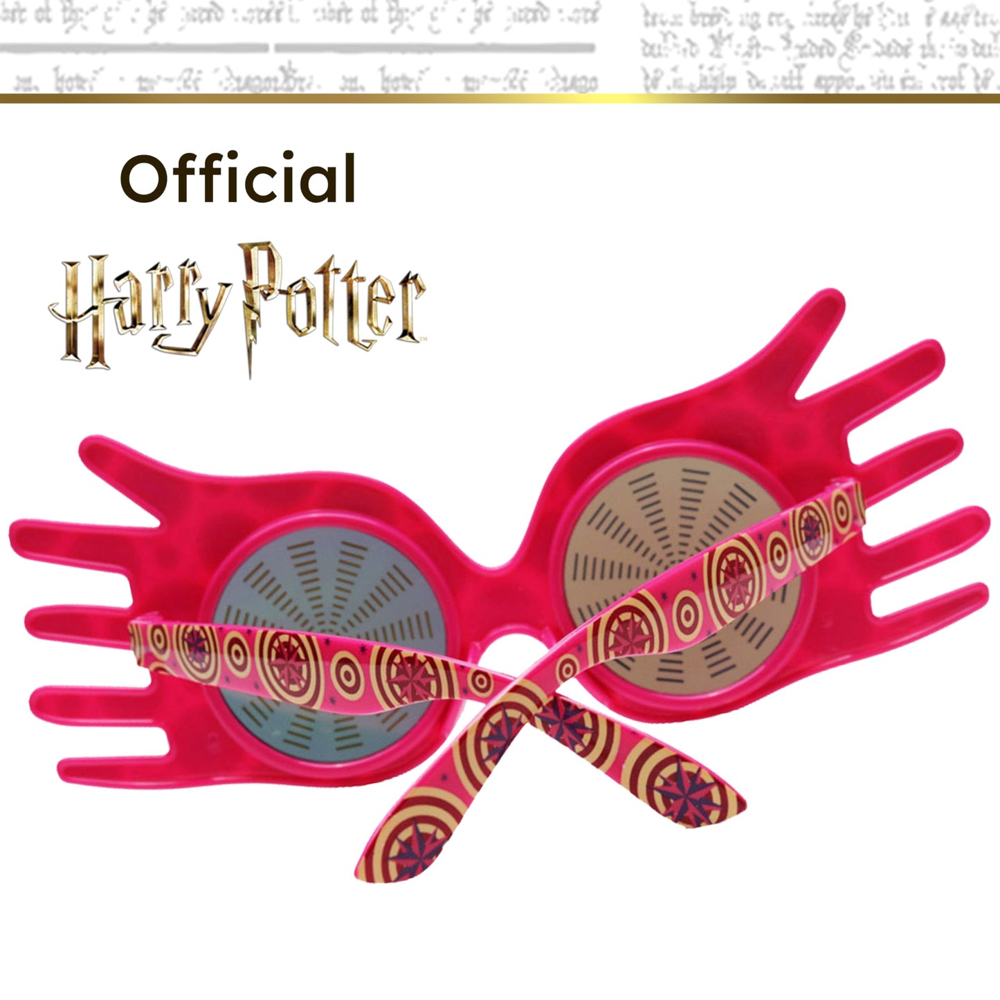 Sun-Staches Luna Lovegood Spectrespecs | Official Wizarding World Sunglasses | Harry Potter Costume Accessory | UV400 Lenses | One Size Fits Most