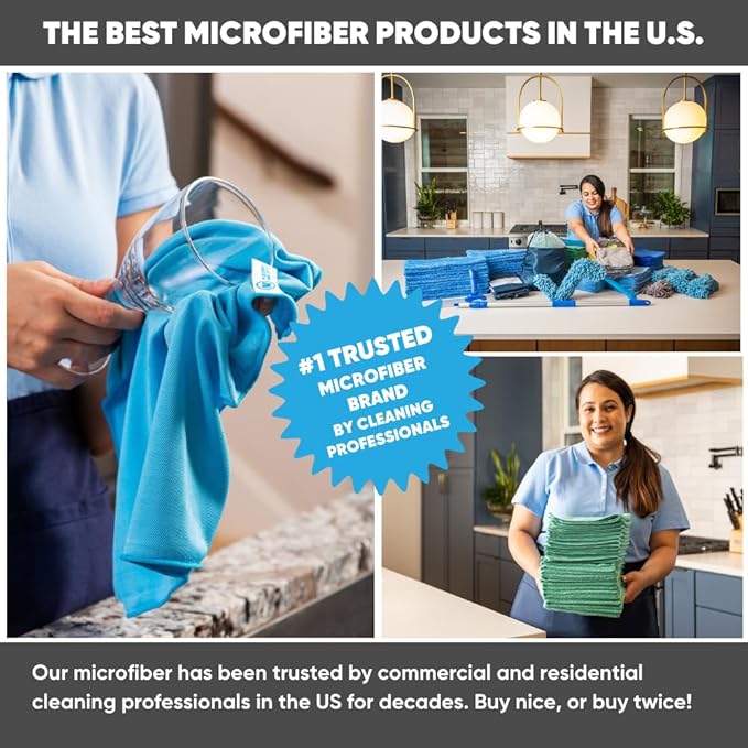 Microfiber Rags in A Box