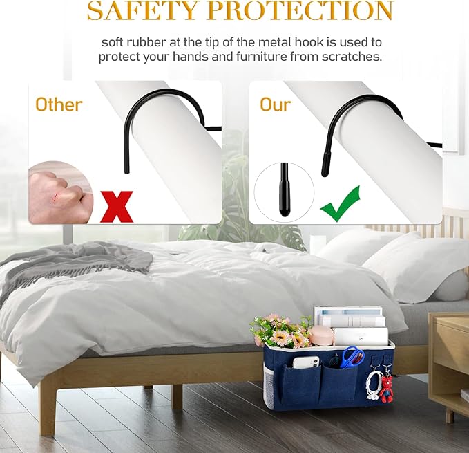 Bedside Storage Caddy/Bedside Hanging Storage Bag