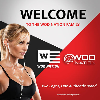 WOD Nation Resistance Bands for Men & Women - Thick Exercise Band - Stretch Bands for Exercise, Strength Training, Yoga, Stretching, Pull Up Assist, Pilates (18-26kg resistance, Average, Single)
