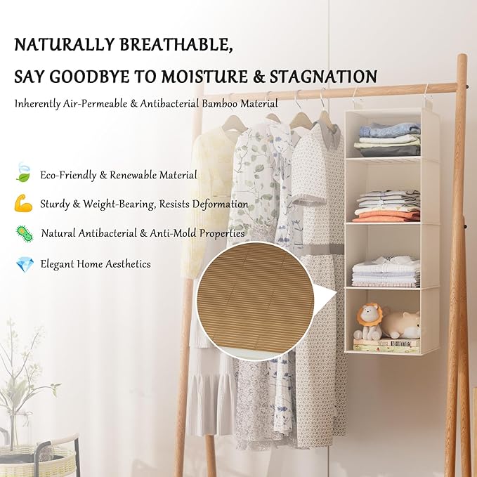 VERONLY Hanging Closet Organizer and Storage