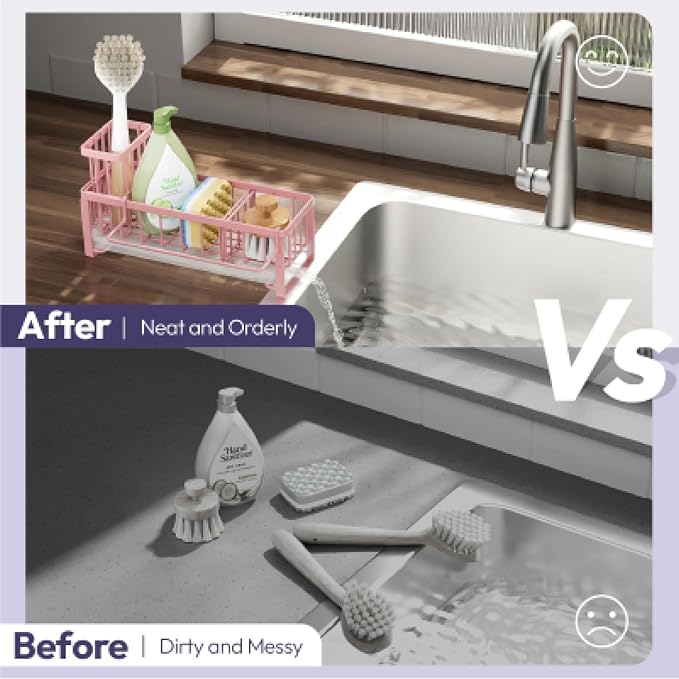 SWTYMIKI Sponge Holder for Kitchen Sink