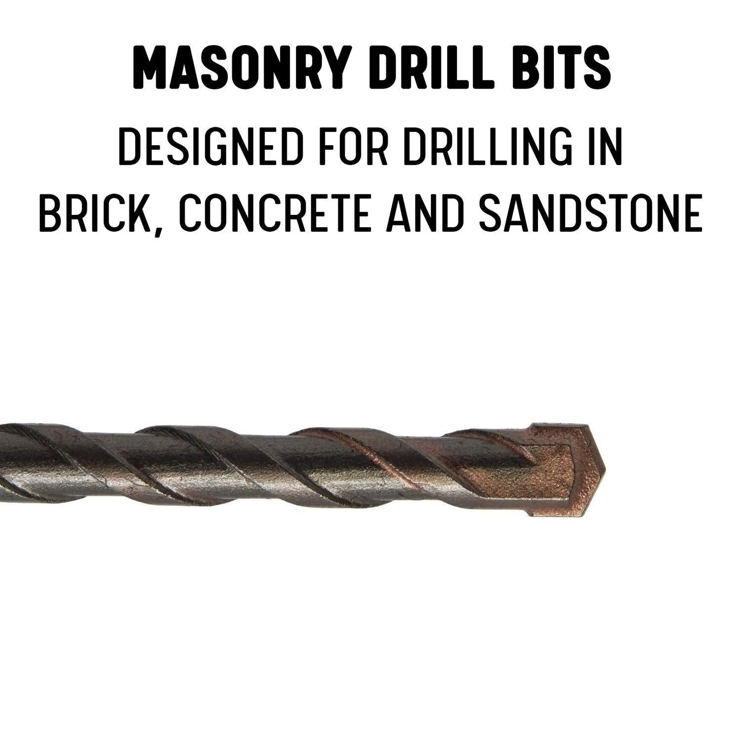 Drill America 3/16" x 10" PRO Series SDS-Plus Hammer Bit Drill Bit (Pack of 25)