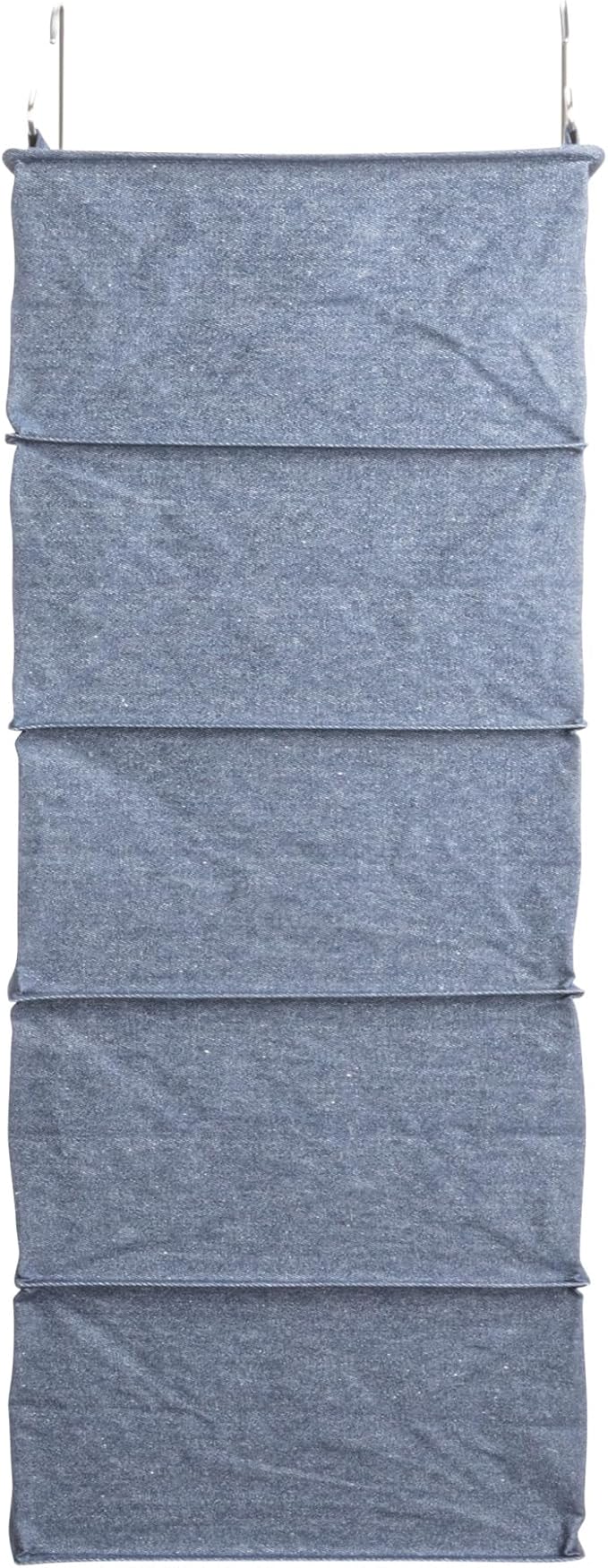 Household Essentials Hanging Cotton Blend and Plastic Closet Shoe Organizer