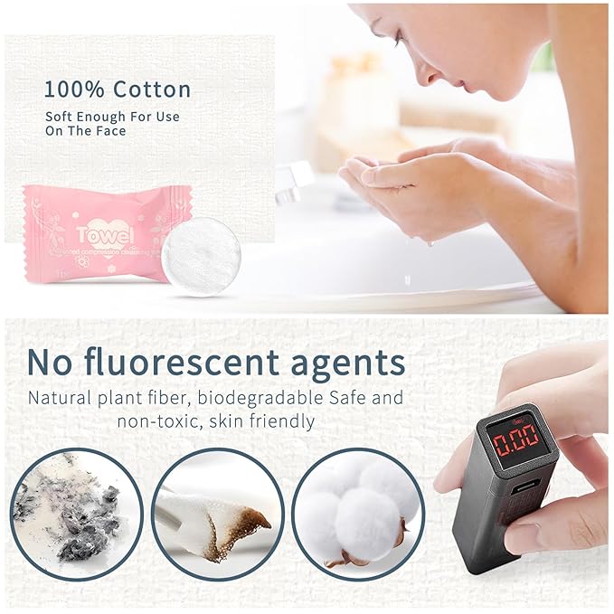 Classycoo Compressed Towel 100 PCS Tablets