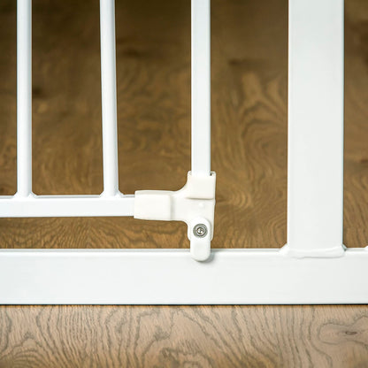 Regalo Easy Step Walk Thru Baby Safety Gate Pressure Mount with Included Extension Kit (15 cm)