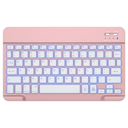 OMOTON Bluetooth Keyboard, Backlight Wireless Rechargeable Keyboard for iPad, iPad Pro, iPad mini, iPad Air with Illuminated LED (White)