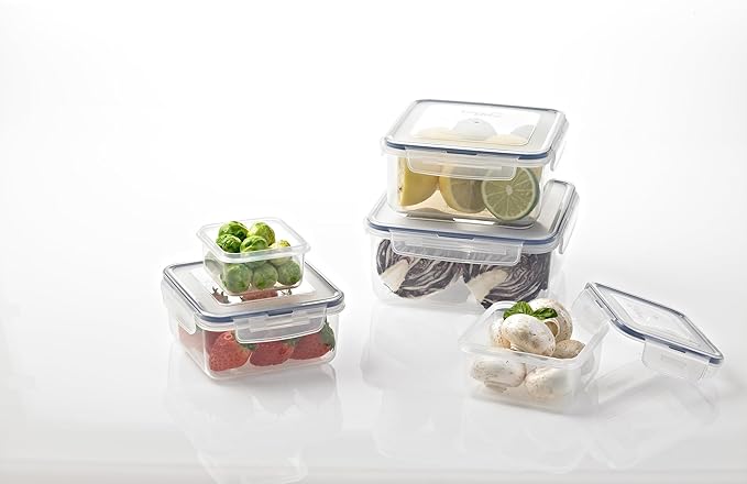 LOCK & LOCK Easy Essentials Food Storage lids/Airtight containers, BPA Free