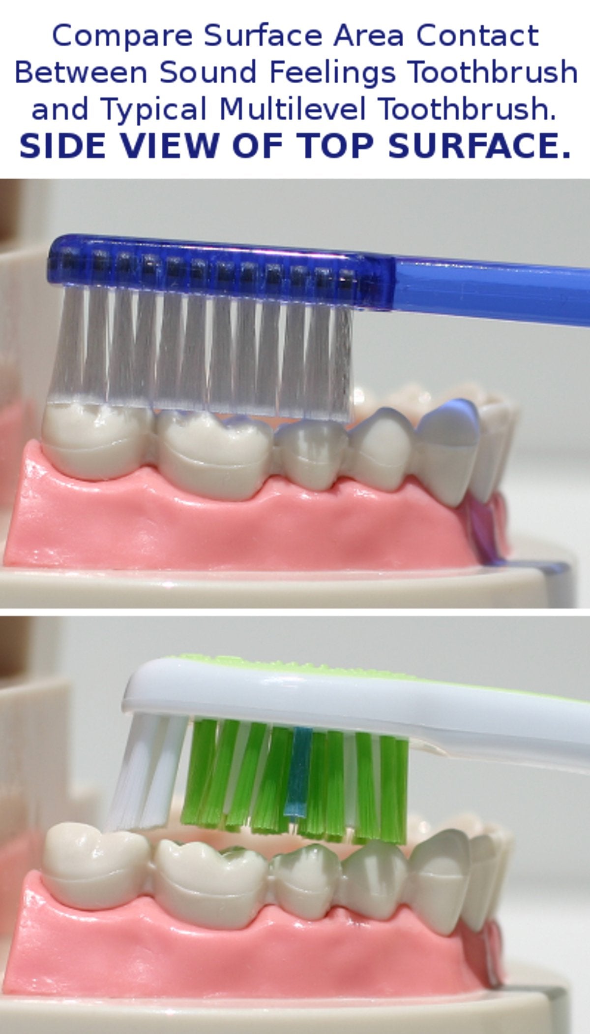 Sound Feelings Toothbrush - Basic, MEDIUM, 4-Pack, Adult