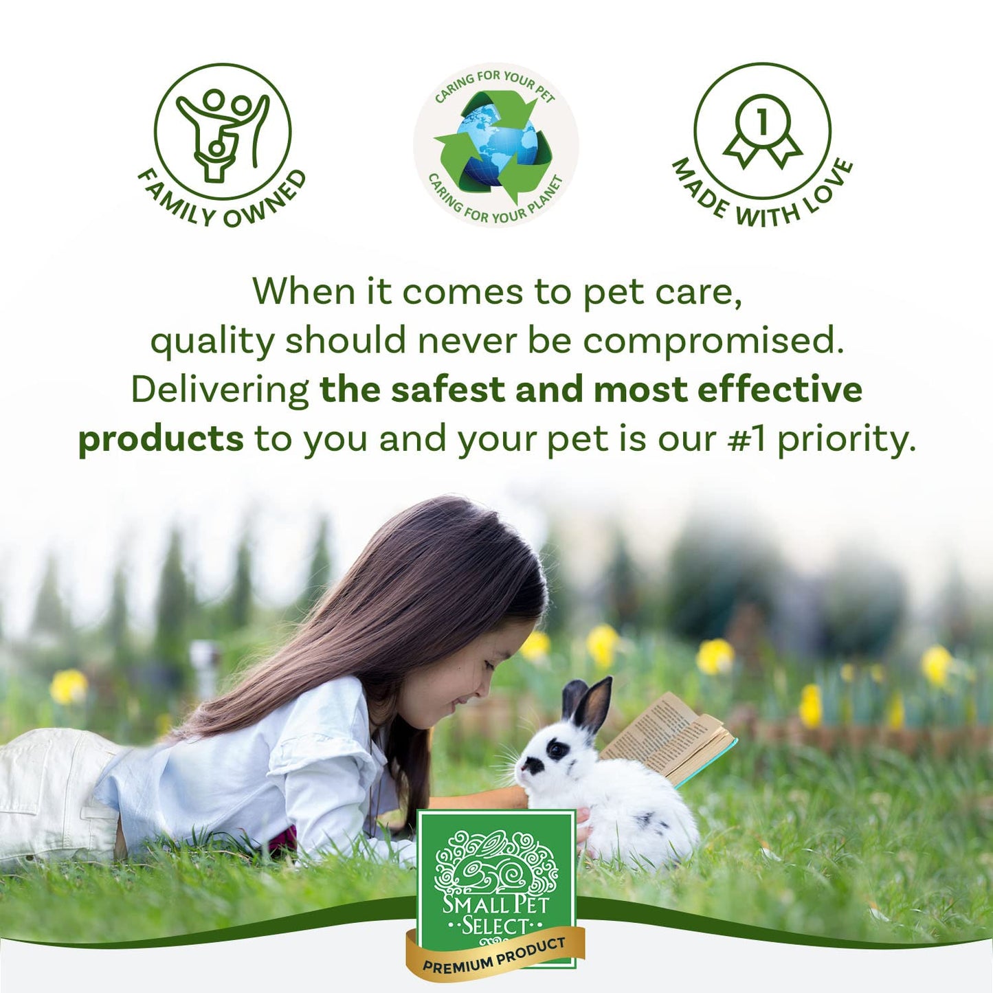 Small Pet Select – Hair Buster Comb for Rabbits, Guinea Pigs & Small Pets | Gentle, Efficient Grooming Tool for Removing Loose Hair & Reducing Shedding