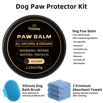 Tinioey Dog Paw Cleaner for Dogs, Dog Paw Washer, Muddy Paw Cleaner, Pet Foot Cleaner, Dog Paw Protector Kit