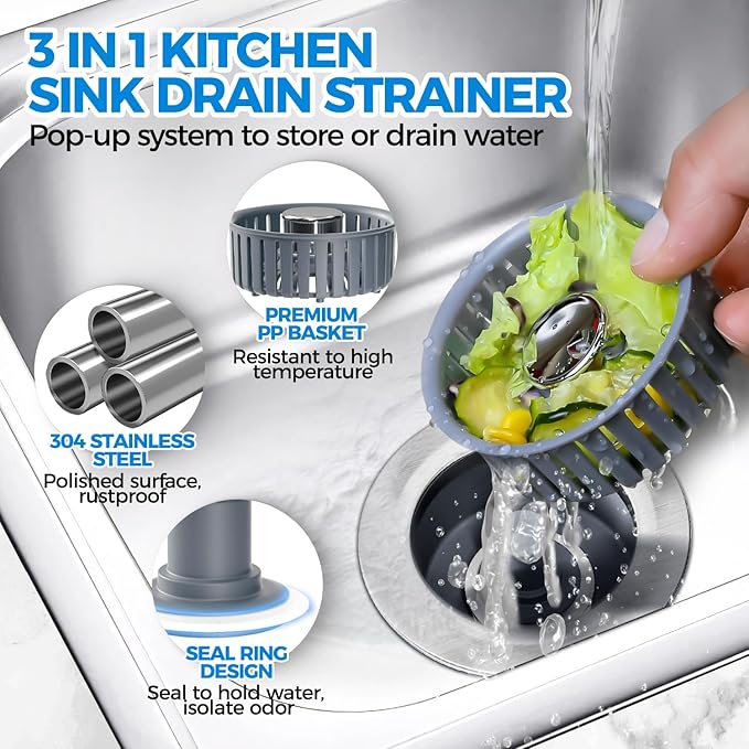 Kitchen Sink Drain Strainer