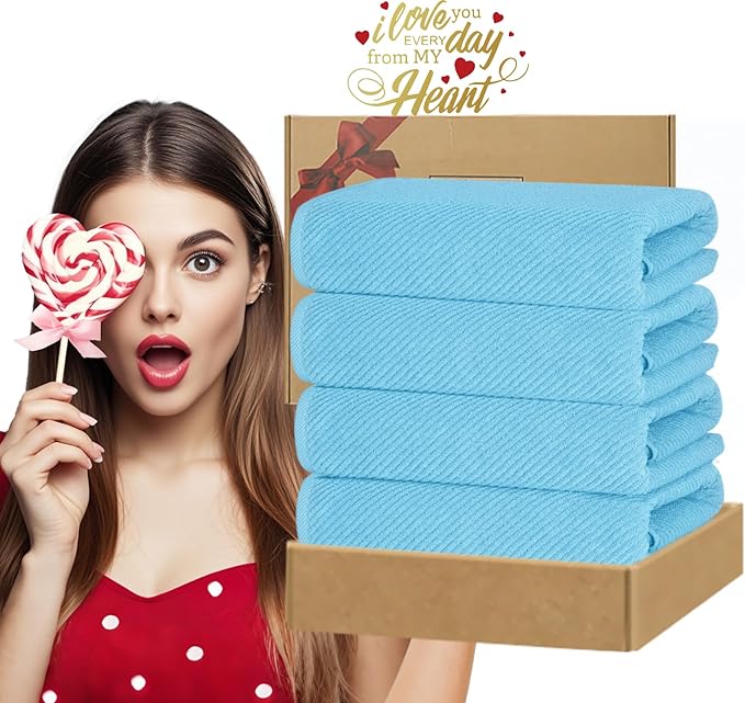 VOOVA & MOVAS Bath Towel Set, Bath Towels Set