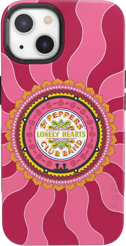 Casely iPhone 13 Case | Be Mine | Tiny Hearts | Compatible with MagSafe | Bold Protective Case Design