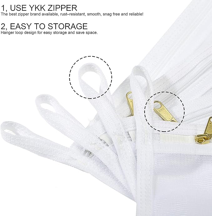 TENRAI Delicates Laundry Bags, Bra Fine Mesh Wash Bag