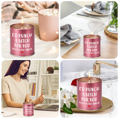 Valentines Day Gifts for Her Scented Candle: Birthday Gifts for Women Mom Girlfriend Wife Sister Galentines Mothers Day Christmas Stocking Stuffers White Elephant Anniversary Friendship Funny Gift