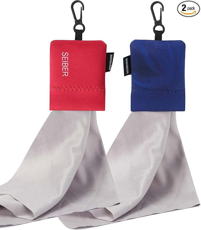 SEIBER Eyeglass Cleaning Microfiber Cloth, 7 x 7 inch Glasses Cloth