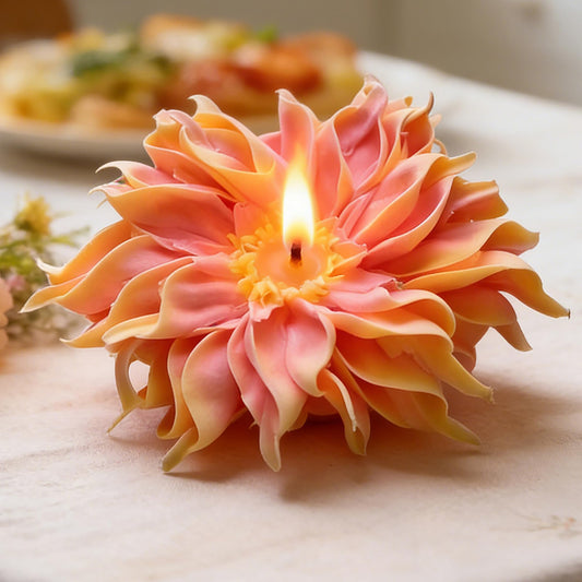 Flower Petal Mold - Cylinder Molds Silicone Wave Spiral Candle Mold - Silicone Resin Casting Molds for Candle & Resin & Soap Craft Supplies