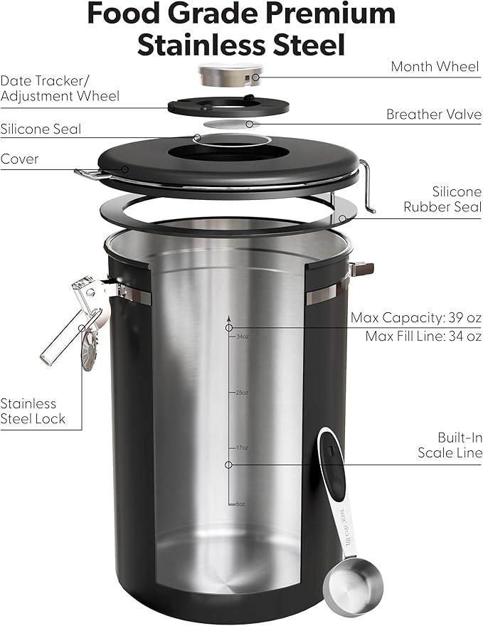 Veken Large Coffee Canister