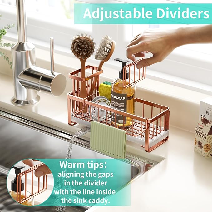 HapiRm Sponge Holder for Kitchen Sink