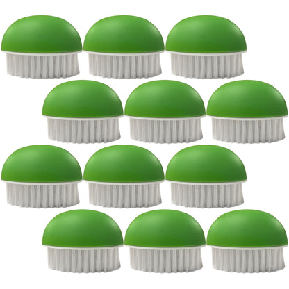 Set of Vegetable Brushes! Tough Scrubber - Green - A Quality Everyday Essential! (12)