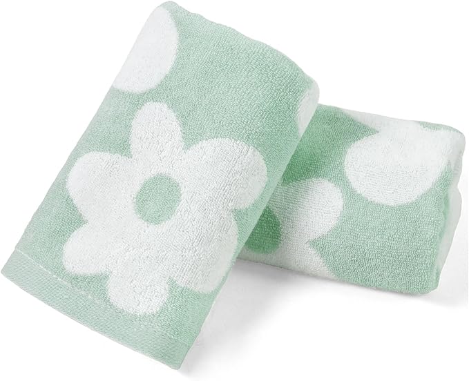 Jacquotha Floral Hand Towels for Bathroom