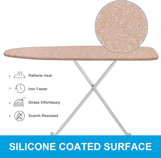 Dalykate 15x54 Ironing Board Cover and Pad