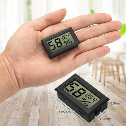 EEEKit 8 Pack Digital Thermometer Hygrometer, Indoor Temperature Humidity Sensor Monitor for Greenhouse Office, Celsius