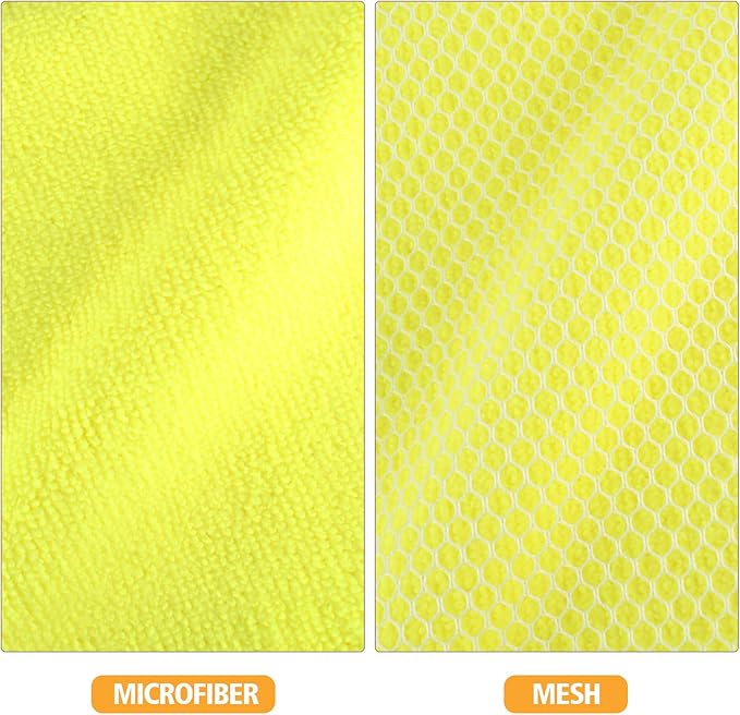 KinHwa Kitchen Washcloths for Dishes Absorbent Microfiber Dish Cloths Quick Dry