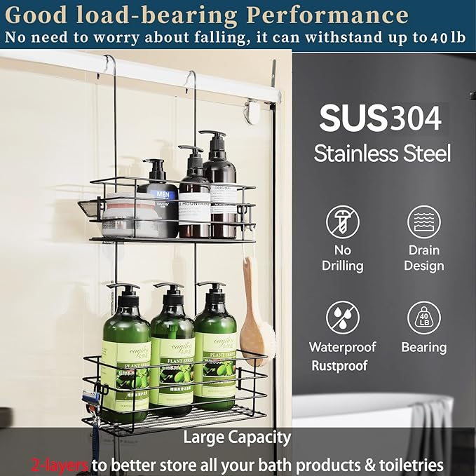 Shower Organizer Hanging Shower Caddy