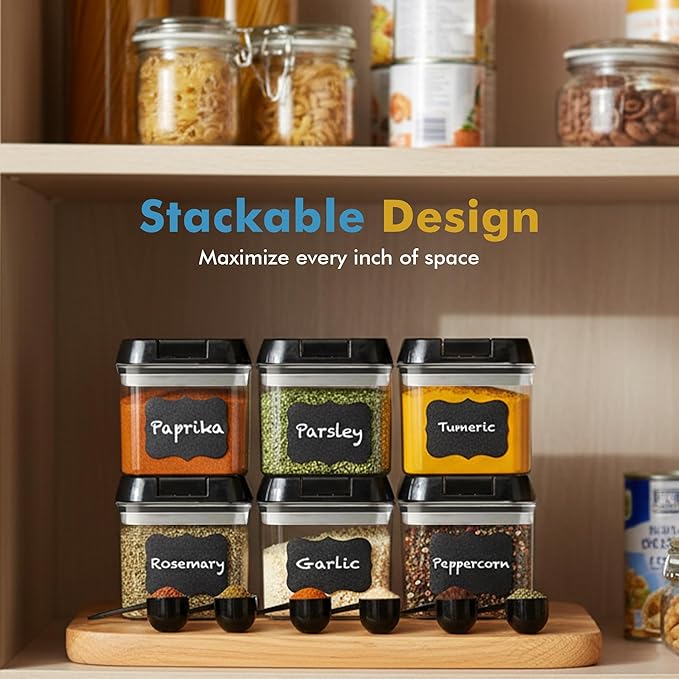 Shazo 6 PC Airtight Food Storage Containers