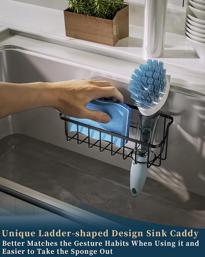 Consumest Sponge Holder Sink Caddy