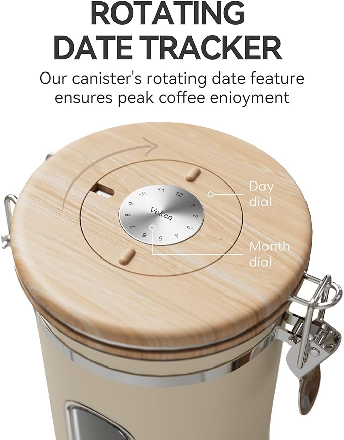 Veken Coffee Sugar Canister