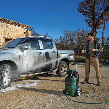 Bosch High Pressure Washer AdvancedAquatak 140 (2100 W, 140 Bar Pressure, Max. Flow Rate 450 l/h, Max. Flow Temperature: 40 °C, Hose Length 5 Metres, in Carton Packaging)