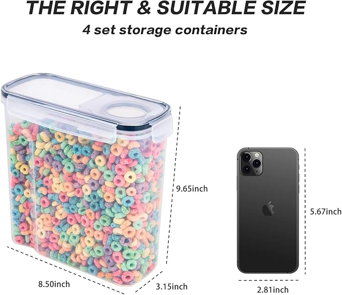 Cereal Containers Storage Set