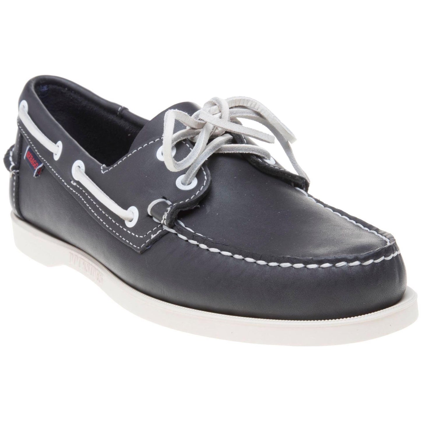 Sebago Docksides, Men Boat Shoes, Blue (Blue Nite Leather), 11 UK (46 EU)